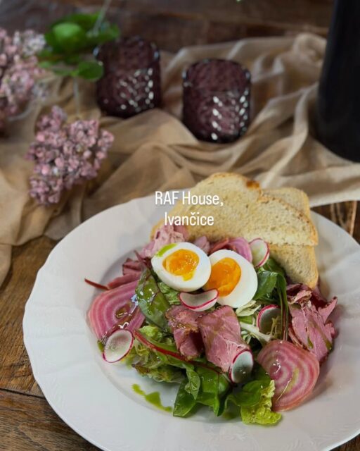 Velikonoce zhmotňují chuť jara a talíře jihomoravských restaurací se pěkně vybarvují jarním menu ☘️. 
Využijte volných dní a vypravte se objevovat nové chutě.
Kam zamířit na jarní speciality s @gourmetjiznimorava?
🌱 @raf.house 
🌱 @korek_mikulov 
🌱 @pivovar_vorkloster 
🌱 @na_humpolce 
🌱 @kounicky_dvur 
A klidně nás označte, až s námi vyrazíte po jižní Moravě.